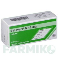 БЕТАВЕРТ (BETAVERT) 16 мг таблетки 50 шт - Бетагістин HENNIG