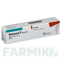 БЕТНЕЗОЛ (BETNESOL) 0,1% мазь 25 г - Бетаметазон GLAXOSMITHKLINE