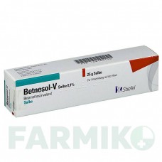 БЕТНЕЗОЛ (BETNESOL) 0,1% мазь 25 г - Бетаметазон GLAXOSMITHKLINE