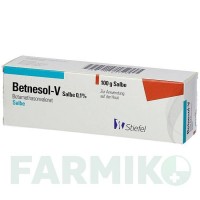 БЕТНЕЗОЛ (BETNESOL) 0,1% мазь 100 г - Бетаметазон GLAXOSMITHKLINE