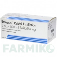 БЕТНЕЗОЛ (BETNESOL) 100 мл клізма 7 шт - Бетаметазон KOHLPHARMA