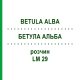 БЕТУЛА АЛЬБА (BETULA ALBA) LM 29 розчин 10 мл - Гомеопатія ARCANA DR.SEWERIN