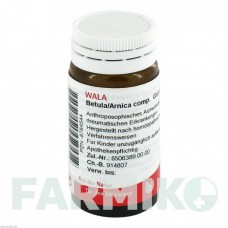 БЕТУЛА АРНІКА (BETULA ARNICA) глобули 20 г - Гомеопатія WALA HEILMITTEL