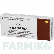 БЕКСЕРО (BEXSERO) суспензия 1x0,5 мл - Менингококковая В многокомпонентная вакцина AXICORP PHARMA