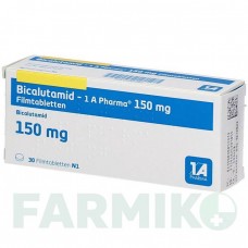БИКАЛУТАМИД (BICALUTAMID) 150 мг таблетки 30 шт - Бикалутамид 1 A PHARMA