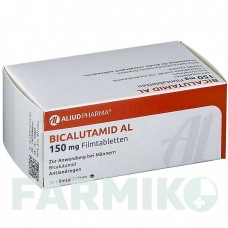 БИКАЛУТАМИД (BICALUTAMID) 150 мг таблетки 90 шт - Бикалутамид ALIUD PHARMA