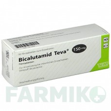 БІКАЛУТАМІД (BICALUTAMID) 150 мг таблетки 90 шт - Бікалутамід BB FARMA