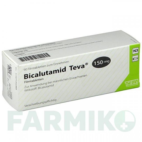 БИКАЛУТАМИД (BICALUTAMID) 150 мг таблетки 90 шт - Бикалутамид BB FARMA