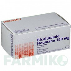 БІКАЛУТАМІД (BICALUTAMID) 150 мг таблетки 90 шт - Бікалутамід HEUNET PHARMA