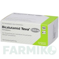 БІКАЛУТАМІД (BICALUTAMID) 150 мг таблетки 90 шт - Бікалутамід TEVA