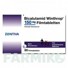 БІКАЛУТАМІД (BICALUTAMID) 150 мг таблетки 90 шт - Бікалутамід ZENTIVA