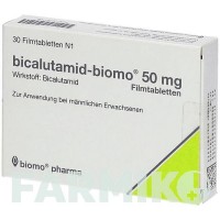 БІКАЛУТАМІД (BICALUTAMID) 50 мг таблетки 30 шт - Бікалутамід BIOMO PHARMA