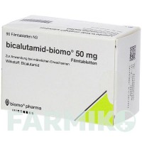 БІКАЛУТАМІД (BICALUTAMID) 50 мг таблетки 90 шт - Бікалутамід BIOMO PHARMA