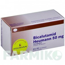 БИКАЛУТАМИД (BICALUTAMID) 50 мг таблетки 90 шт - Бикалутамид HEUMANN PHARMA
