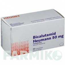 БІКАЛУТАМІД (BICALUTAMID) 50 мг таблетки 60 шт - Бікалутамід HEUNET PHARMA