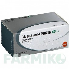 БИКАЛУТАМИД (BICALUTAMID) 50 мг таблетки 90 шт - Бикалутамид PUREN PHARMA