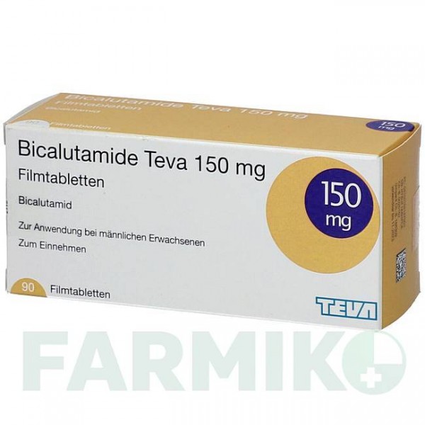 БІКАЛУТАМІД (BICALUTAMIDE) 150 мг таблетки 90 шт - Бікалутамід ALLOMEDIC