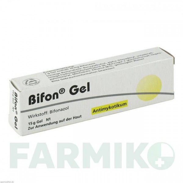 БІФОН (BIFON) гель 15 г - Біфоназол DERMAPHARM