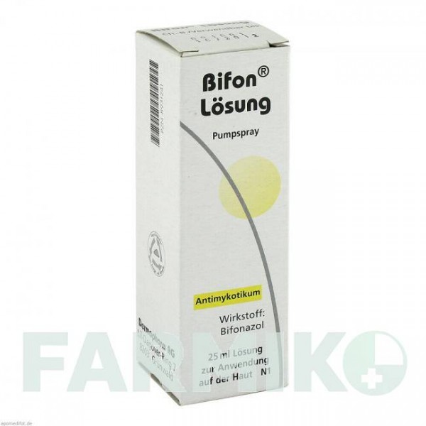 БИФОН (BIFON) спрей 25 мл - Бифоназол DERMAPHARM