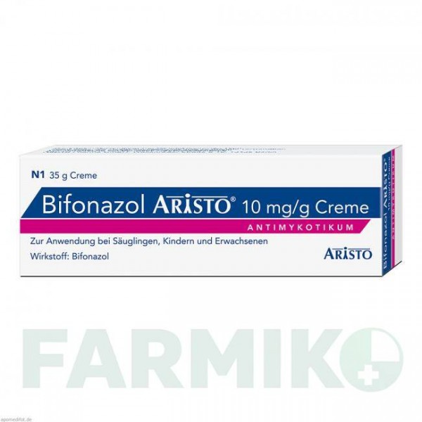 БІФОНАЗОЛ (BIFONAZOL) 10 мг/г крем 35 г - Біфоназол ARISTO PHARMA