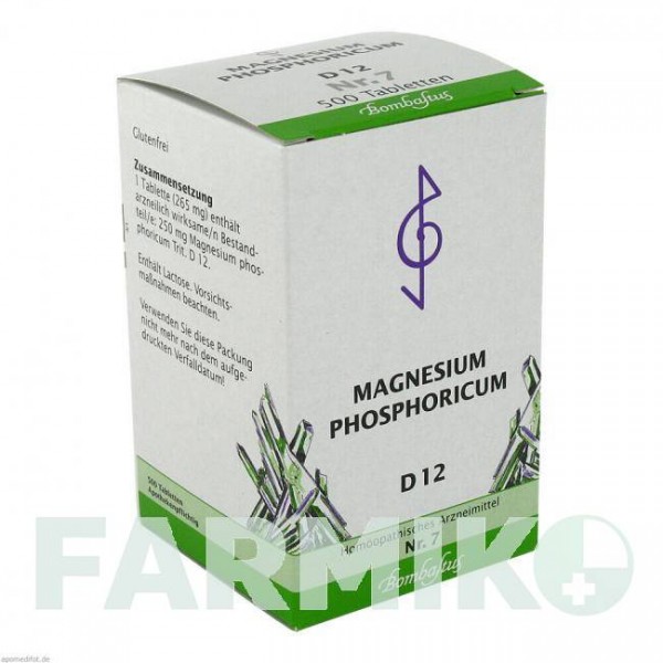 БИОХЕМИ (BIOCHEMIE) D 12 таблетки 500 шт - Гомеопатия BOMBASTUS-WERKE