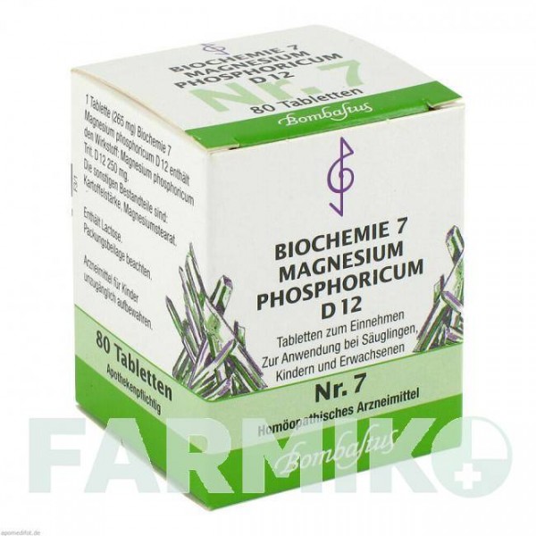 БИОХЕМИ (BIOCHEMIE) D 12 таблетки 80 шт - Гомеопатия BOMBASTUS-WERKE