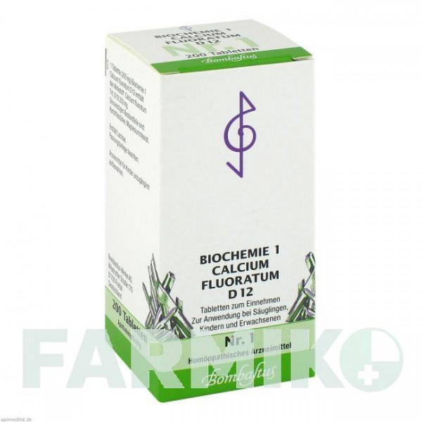БИОХЕМИ (BIOCHEMIE) D 12 таблетки 200 шт - Гомеопатия BOMBASTUS-WERKE