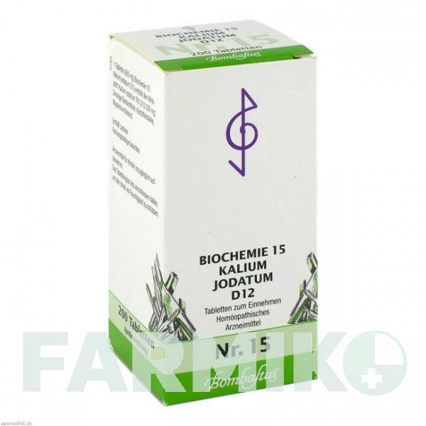 БИОХЕМИ (BIOCHEMIE) D 12 таблетки 200 шт - Гомеопатия BOMBASTUS-WERKE