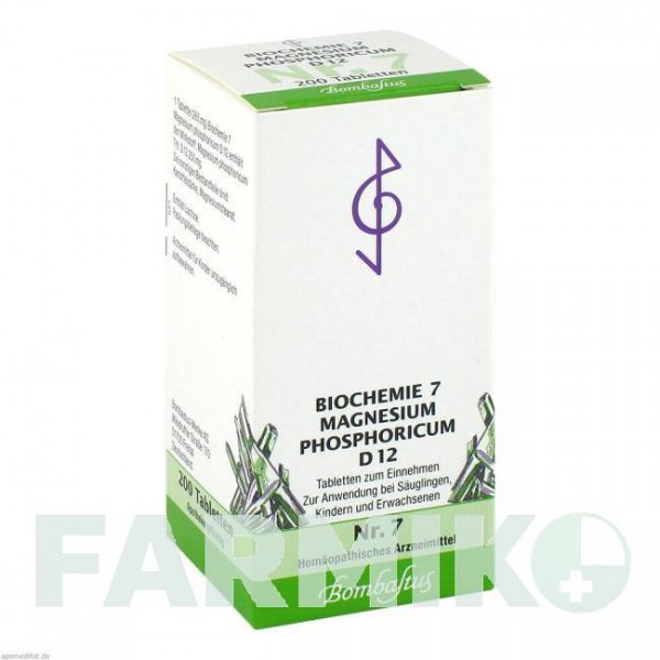 БИОХЕМИ (BIOCHEMIE) D 12 таблетки 200 шт - Гомеопатия BOMBASTUS-WERKE