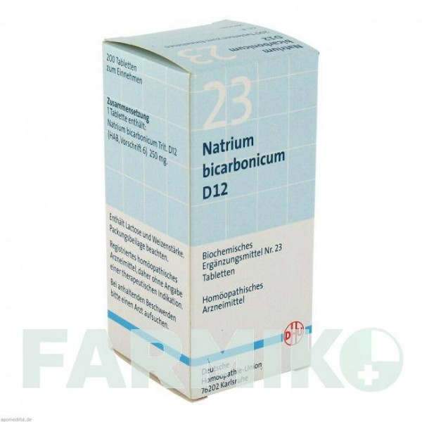 БИОХЕМИ (BIOCHEMIE) D 12 таблетки 200 шт - Гомеопатия DHU