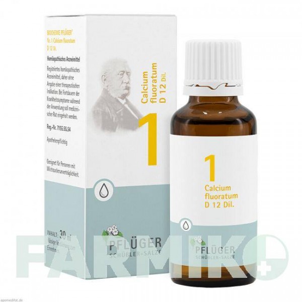 БИОХЕМИ (BIOCHEMIE) D 12 капли 30 мл - Гомеопатия HOMOOPATHISCHES ALEXANDER PFLUGER