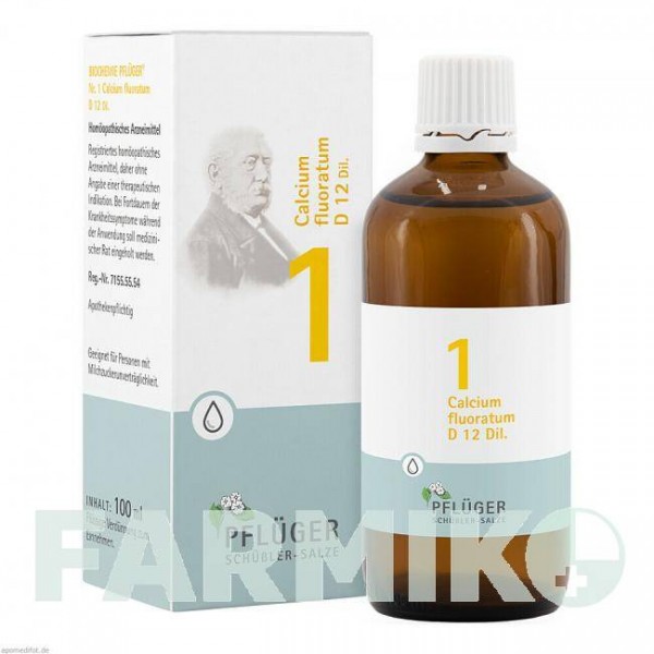 БИОХЕМИ (BIOCHEMIE) D 12 капли 100 мл - Гомеопатия HOMOOPATHISCHES ALEXANDER PFLUGER