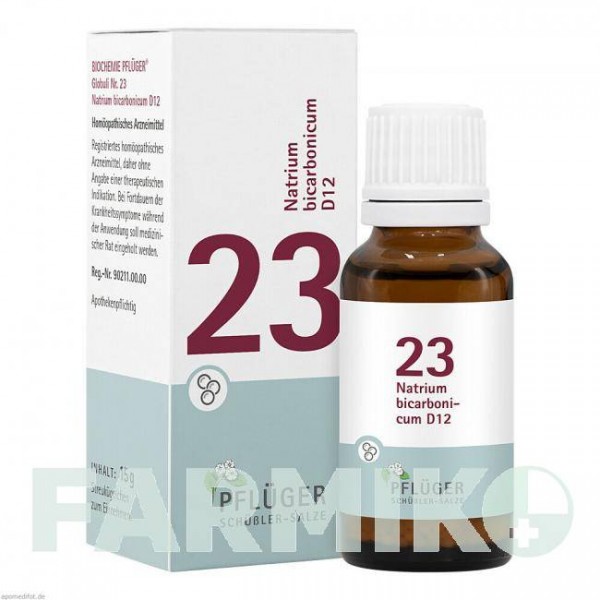 БИОХЕМИ (BIOCHEMIE) D 12 глобули 15 г - Гомеопатия HOMOOPATHISCHES ALEXANDER PFLUGER