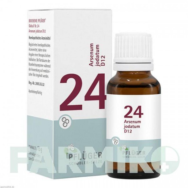 БИОХЕМИ (BIOCHEMIE) D 12 глобули 15 г - Гомеопатия HOMOOPATHISCHES ALEXANDER PFLUGER