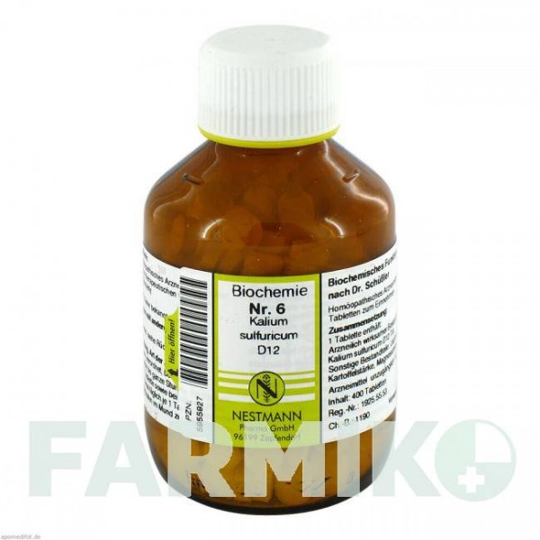 БИОХЕМИ (BIOCHEMIE) D 12 таблетки 400 шт - Гомеопатия NESTMANN PHARMA