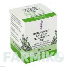 БИОХЕМИ (BIOCHEMIE) D 6 таблетки 80 шт - Гомеопатия BOMBASTUS-WERKE