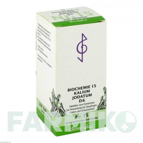 БИОХЕМИ (BIOCHEMIE) D 6 таблетки 200 шт - Гомеопатия BOMBASTUS-WERKE