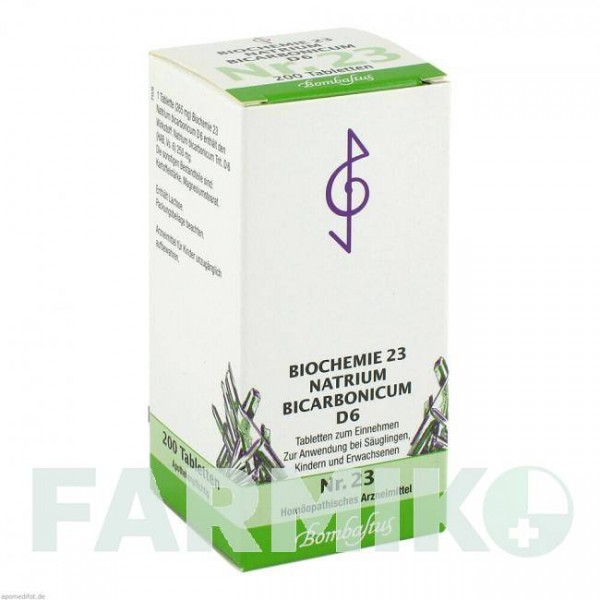 БИОХЕМИ (BIOCHEMIE) D 6 таблетки 200 шт - Гомеопатия BOMBASTUS-WERKE