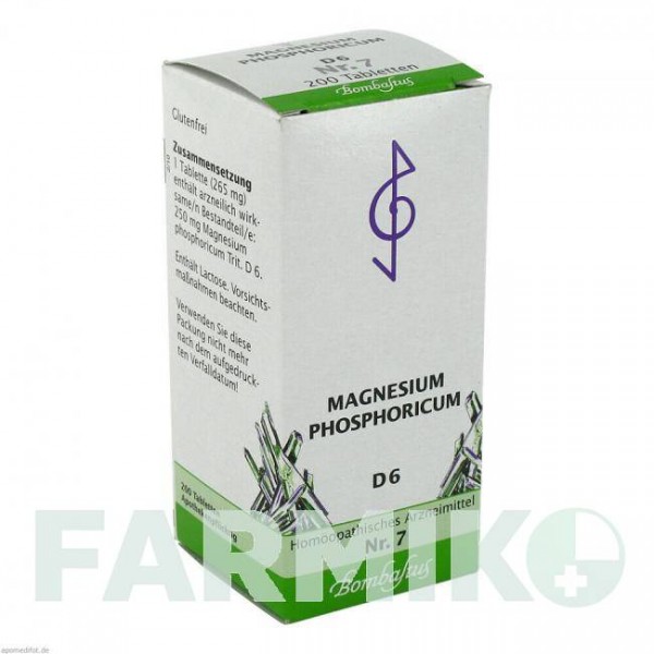 БИОХЕМИ (BIOCHEMIE) D 6 таблетки 200 шт - Гомеопатия BOMBASTUS-WERKE