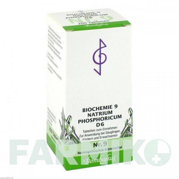 БИОХЕМИ (BIOCHEMIE) D 6 таблетки 200 шт - Гомеопатия BOMBASTUS-WERKE