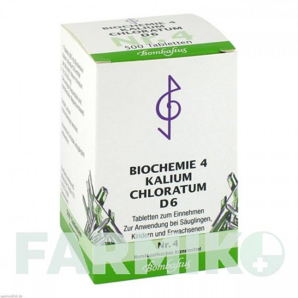 БИОХЕМИ (BIOCHEMIE) D 6 таблетки 500 шт - Гомеопатия BOMBASTUS-WERKE