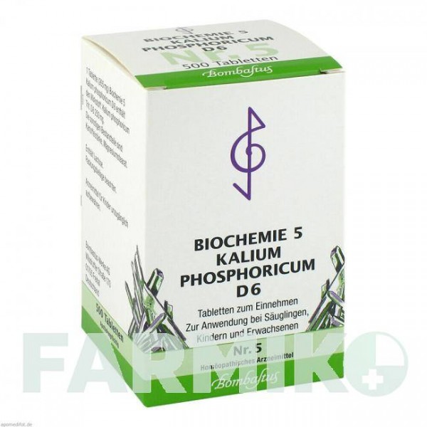 БИОХЕМИ (BIOCHEMIE) D 6 таблетки 500 шт - Гомеопатия BOMBASTUS-WERKE