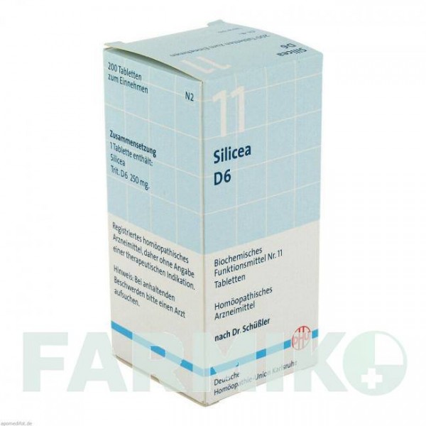 БИОХЕМИ (BIOCHEMIE) D 6 таблетки 200 шт - Гомеопатия DHU