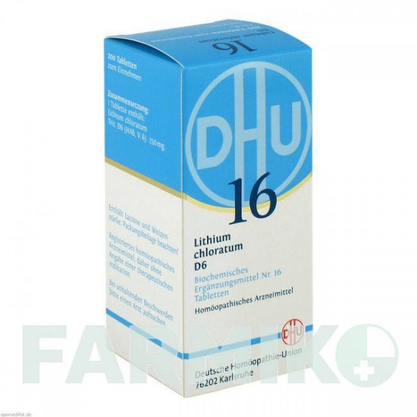 БИОХЕМИ (BIOCHEMIE) D 6 таблетки 200 шт - Гомеопатия DHU