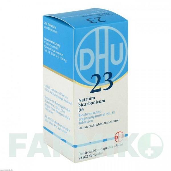 БИОХЕМИ (BIOCHEMIE) D 6 таблетки 200 шт - Гомеопатия DHU