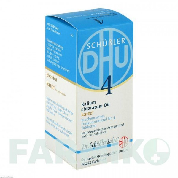 БИОХЕМИ (BIOCHEMIE) D 6 таблетки 200 шт - Гомеопатия DHU