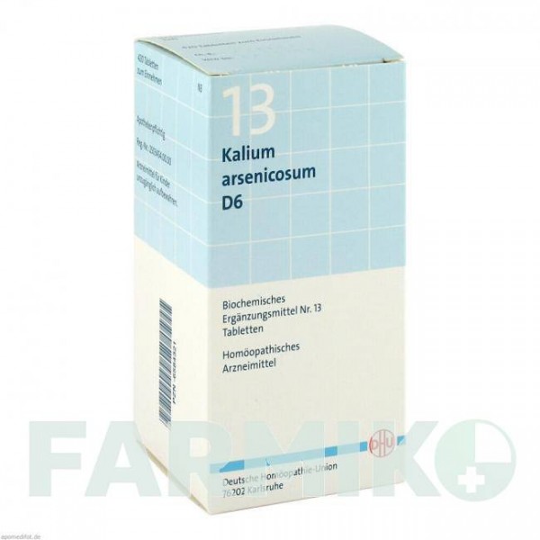 БИОХЕМИ (BIOCHEMIE) D 6 таблетки 420 шт - Гомеопатия DHU