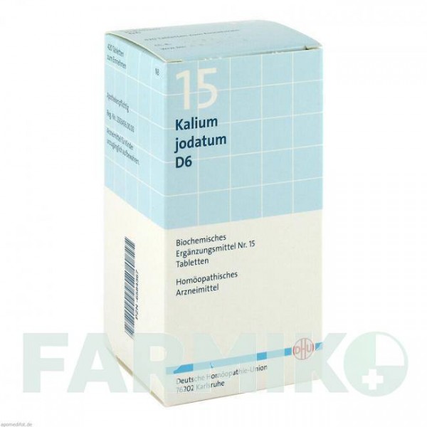БИОХЕМИ (BIOCHEMIE) D 6 таблетки 420 шт - Гомеопатия DHU