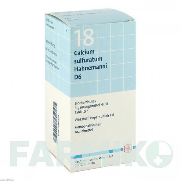 БИОХЕМИ (BIOCHEMIE) D 6 таблетки 420 шт - Гомеопатия DHU