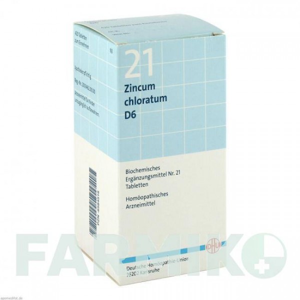 БИОХЕМИ (BIOCHEMIE) D 6 таблетки 420 шт - Гомеопатия DHU